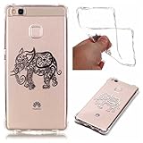 Huawei P9 Lite ケース Zeebox Huawei P9 Lite高品質 TPU カバー 衝撃吸収 Huawei P9 Lite 用 超薄型 柔軟 落下防止 保護カバー 生涯補償付き (