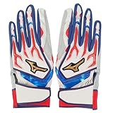 即日出荷 展示会限定 ミズノプロ 野球用 バッティング手袋 ダブルベルト シリコンパワーアーク W mizunopro 1EJEA520 miz23fw