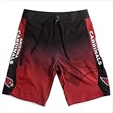 KLEW NFL Arizona Cardinalsグラデーションボードショーツ L レッド