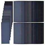 60 to 3000 Grit Sandpaper Assortment, 9x 3.6 Inch, 68 Pieces, Dry/ Wet, Sandpaper for Wood Turning F