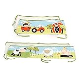 Baby's First by Nemcor McDonald's Farm Crib Bumper Set, 4 Piece by Baby's First by Nemcor