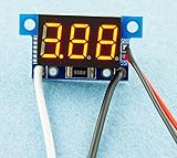KKHMF DC 0-5A 0.36インチ LEDデジタル電流計