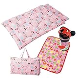 ディズニーおでかけ布団4点セット　ピンク