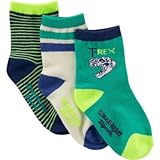 オシュコシュ OSHKOSH/ 3パックグローイングディノクルーソックス マルチ 小物くつ下・タイツ 3～12ヶ月【並行輸入】