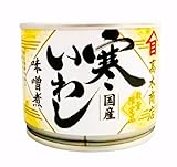 寒いわし 味噌煮 190g缶