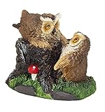 ガーデン オブジェ・置物 （LOGオウル・お喋り） FQL0370