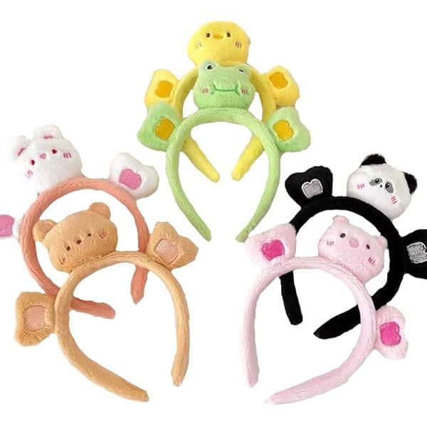 Baby Toysカチューシャ Amazon.co.jp: Ergugos 可愛い ぬいぐるみ カチューシャ 洗顔用