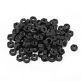 uxcell　六角ナット　M5x0.8mm　六角フルナット　0.8mmピッチ　メスネジ　100個