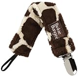 Z. Daisy Joey Giraffe Binkie Bungee Pacifier Clip by Z. Daisy