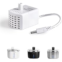 Amazon | FEELNEEDY 猫 給水器 コードレス ステンレス製 猫水飲み器