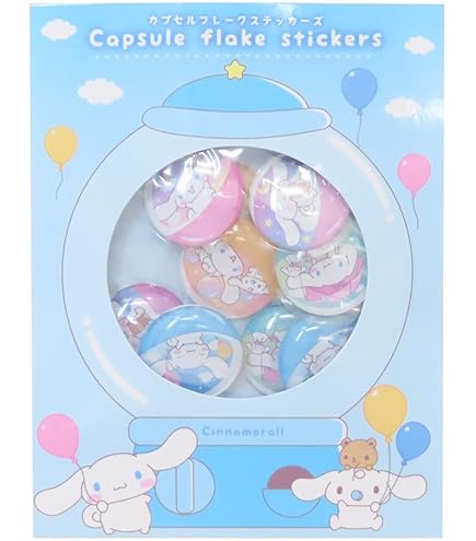 Amazon.co.jp: 【シナモロール】ボンボンドロップシール ぷくぷく