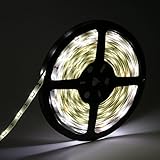 LEDMO Non-Waterproof Flexible LED Strip Lights,DC12V LED Light Strip,LED Tape ,Super Bright 300 Unit