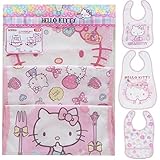 【お買い得な３枚組】【本体綿100％】2017年 春 ハローキティ エプロンセット HELLO KITTY キティ◇フリー