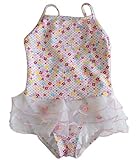 ケイトマック キッズ ベビー スイムウエア 子供 ワンピース 水着 Kate Mack  フリルバラ柄 サイズ：2(90cm)～6X(120cm) (2(90cm))