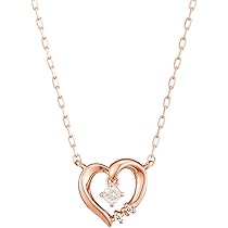 ４℃ ピンクゴールド ネックレス 月 ヨンドシー ヨンドシー 4℃ 【2月誕生石】シルバー 月モチーフ ネックレス