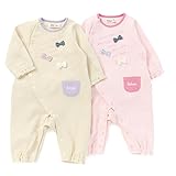 Bobson(ボブソン) カバーオール (70cm) キムラタンの子供服 (77010-163) ピンク 70