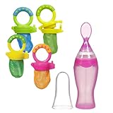 Easy Squeezy Spoon - Munchkin - Pink 4oz New 42415-pink