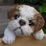 犬の置物 シーズ ハンギングドッグ １１２１ＱＹＬ いぬ イヌ 動物 オーナメント ガーデン オブジェ 庭 雑貨 ガーデニング インテリア 雑貨 マ
