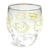 キュリアスジョージ フリーグラスM おさるのジョージ コップ グラス クリアコップ 食器 ガラスコップ 12614【即日・翌日発送】