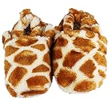 TYGJ ベビー　靴　赤ちゃんシューズ　ふわふわ　室内履き　13cm　0-12月ベビー　防寒保温滑り止め　男女共用　　ジラフ