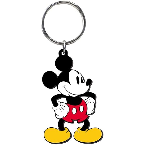 Amazon | ディズニー ミッキーマウスの顔 手のひらキーチェーン