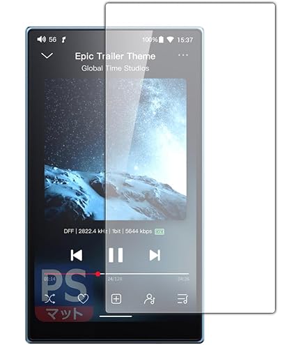 Amazon | PDA工房 FiiO JM21 対応 純黒クリア[超反射防止] 保護