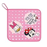 内野 ディズニー フォーチュンフレンズスクールタオル  ピンク【サイズ】約30×30cm