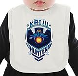 Kaiju Hunter ネクタイを有する有機ビブ Medium