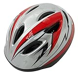 自転車 ヘルメット ジュニア SGマーク付 児童用 54-58cm レッド アジアンフィットタイプ 46831