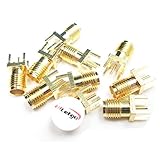 HiLetgo 10PCS GPS GSM アンテナ 台座 RF コネクタ SMA-KE アンテナコネクタ [並行輸入品]