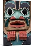 Kathy Mahanプレミアムシックラップキャンバス壁アート印刷題名Native American Todem I 32" x 48" 2401962_24_32x48_none