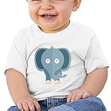 象 アフリカ 動物子供服 ベビーTシャツ 半袖 男の子 女の子 クルーネック カジュアル