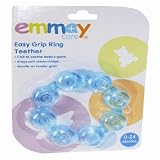Emmay Care Easy Grip Ring Teether Blue by Emmay Care