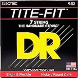 DR Strings (デーアール) エレキ弦 7弦 TITE-FIT ニッケル .009-.052 LT7-9 【国内正規品】