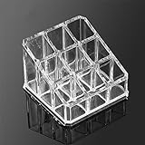 COKOOL 化粧品収納ボックス 透明プラスチック ホルダー 化粧 ジュエリー収納 口紅 ストレージ
