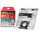 Filtrete Miele K/K Synthetic Bags and filters, 5 Bags and 2 filters