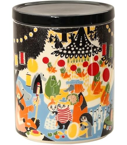 Amazon｜【正規輸入品】 ムーミン (Moomin by ARABIA) 蓋付ジャー 保存