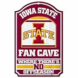 NCAA Iowa State Cyclones 11-by-17 " Traditional Look " Wood Sign