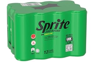 Sprite Zero Sugar, 320ml (Pack of 12)