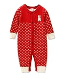 FYX　可愛い　新生児連体服　秋冬 ベビー赤ちゃん　長袖カバーオール 柔軟に快適な連体服