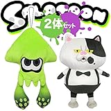【セット品】三英貿易 スプラトゥーン ぬいぐるみ2点セット （ジャッジくん、イカ）