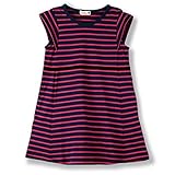 ブランシェス（branshes） ボーダー半袖ワンピース【ネイビーブルー/（02）90cm】