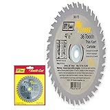IVY Classic 36173 Ripcross 4-1/2-Inch 36 Tooth Thin Kerf Carbide Circular Saw Blade with 20mm, 3/8-i