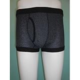 ドットボクサーブリーフ 11-711 黒地ドット L