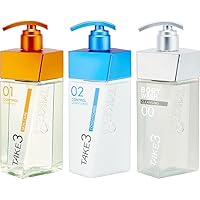 Amazon | TAKE3(テイクスリー) メンズ ヘア&ボディケア 本体3点