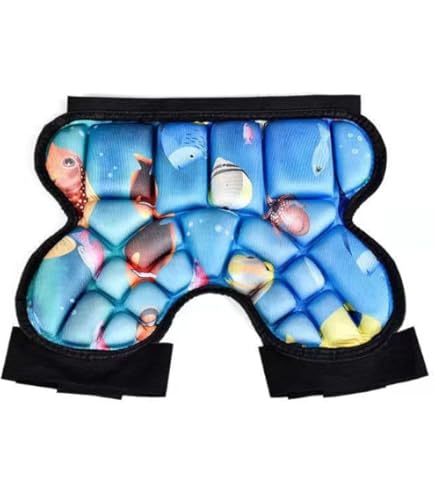 Kids Protective Butt Pads - 25mm Thick Hip Protection For Skating, Hockey, Extreme Sports