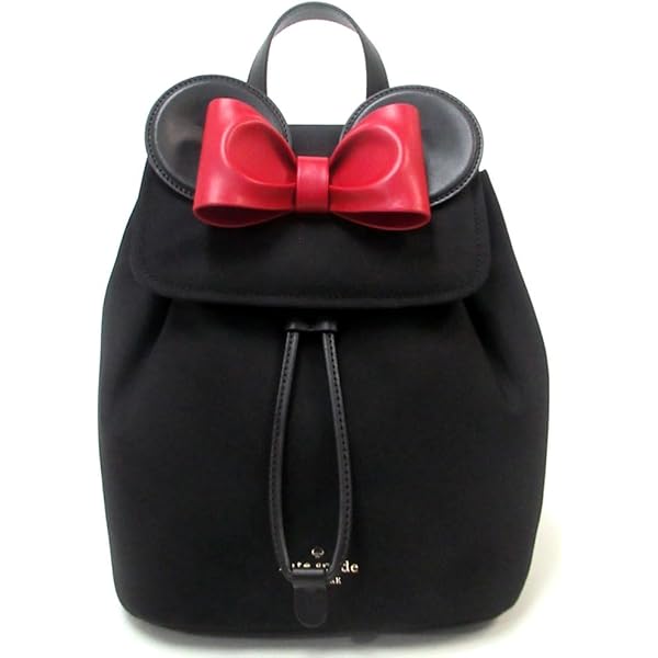 未使用級✨️　kate spade ディズニーコラボ　リュック　レザー　ミニー 未使用級✨️ kate spade ディズニーコラボ リュック レザー