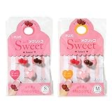 プラス 指サック メクリッコSweet ハート1(チョコ、レッド、パールローズ)S&Mサイズセット