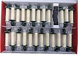 セットof 24ダイヤモンドBattery PoweredリモートコントロールLEDクリスマスツリーカラフルテーパキャンドルライトLEDちらつきフレームレスキャンドルwith Clip forや結婚式