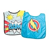 ブーギンヘッド(BooginHead) スーパーパワー ビブ マント風お食事用エプロン Super Boy (スーパーボーイ）